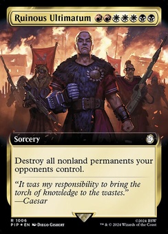 Ruinous Ultimatum (extended art surge foil)