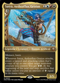 Satya, Aetherflux Genius (etched)