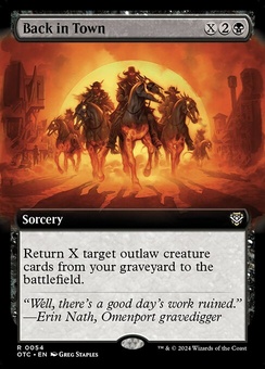 Back in Town (extended art)