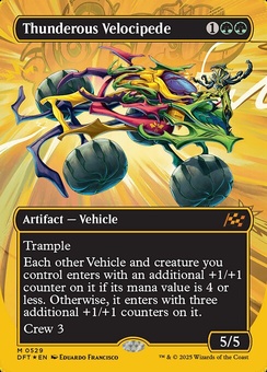 Thunderous Velocipede (borderless boxtopper)