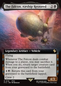 The Falcon, Airship Restored (extended art foil)