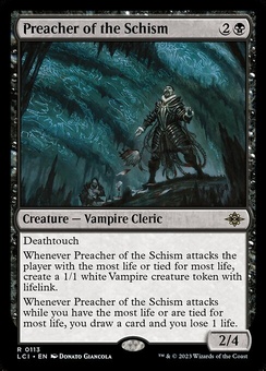 Preacher of the Schism (promo pack stamp)