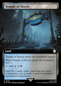 Temple of Deceit (extended art)