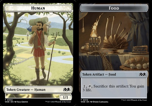 Human // Food #10 (token foil)