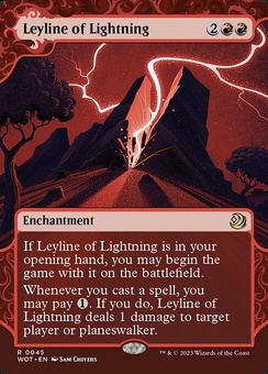 Leyline of Lightning (foil)
