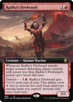 Radha's Firebrand (extended art)