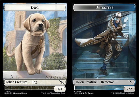 Dog // Detective (token foil)