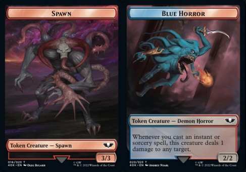 Spawn // Blue Horror (token)