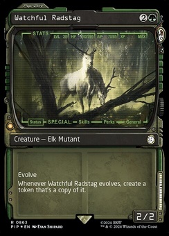 Watchful Radstag (showcase foil)