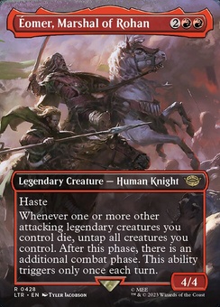 Éomer, Marshal of Rohan (borderless foil)