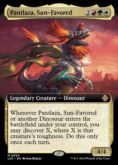 Pantlaza, Sun-Favored (extended art)