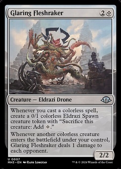 Glaring Fleshraker (foil)