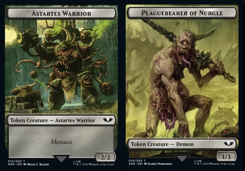 Astartes Warrior #12 // Plaguebearer of Nurgle (token)