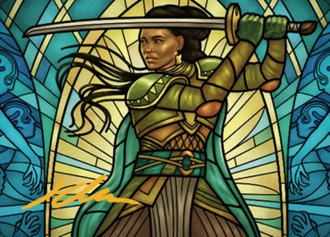 Shanna, Purifying Blade (showcase - art series, signed)