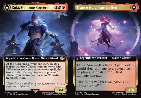 Kuja, Genome Sorcerer // Trance Kuja, Fate Defied (extended art)