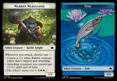 Warren Warleader // Fish (token foil)