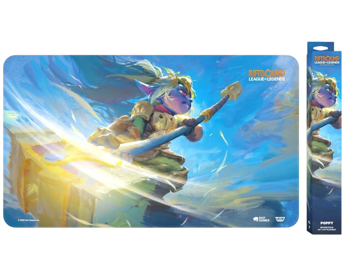 Riftbound - Unleashed Playmat: Poppy, Keeper of the Hammerover