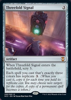 Threefold Signal (foil)