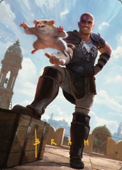 Minsc & Boo, Timeless Heroes (art series - signed)
