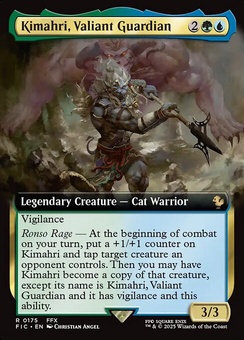 Kimahri, Valiant Guardian (extended art foil)