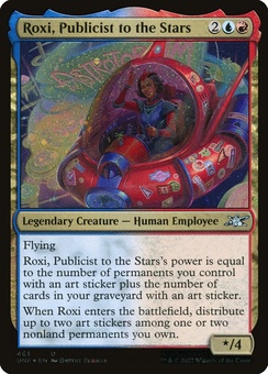 Roxi, Publicist to the Stars (galaxy foil)