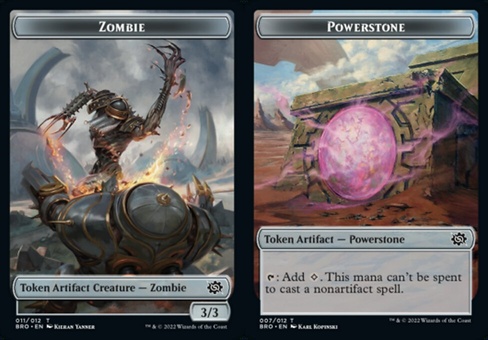 Saheeli Emblem // Powerstone (token foil)