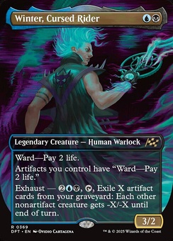 Winter, Cursed Rider (borderless foil)