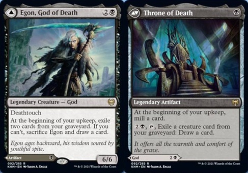 Egon, God of Death // Throne of Death (prerelease promo)