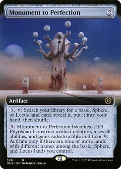 Monument to Perfection (extended art - foil)
