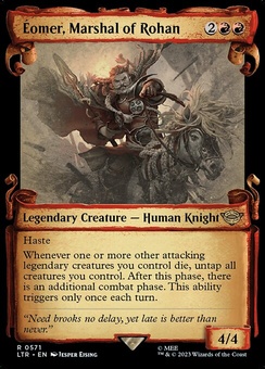 Éomer, Marshal of Rohan (scroll)