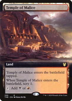 Temple of Malice (extended art foil)