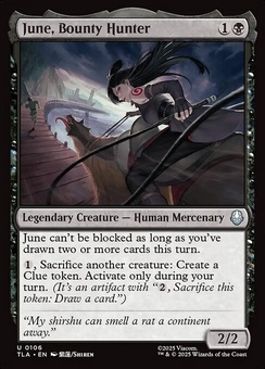 June, Bounty Hunter (foil)