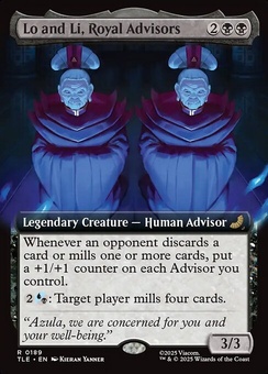 Lo and Li, Royal Advisors (extended art)