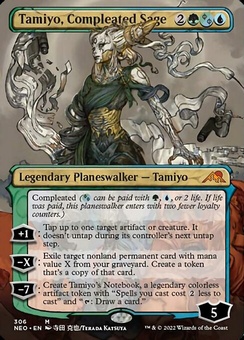 Tamiyo, Compleated Sage (borderless)