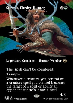 Surrak, Elusive Hunter (borderless showcase)