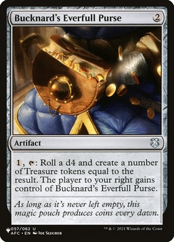 Bucknard's Everfull Purse (mystery booster)