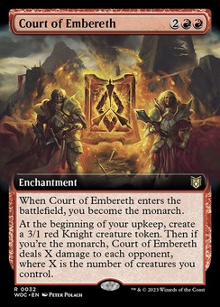 Court of Embereth (extended art - foil)