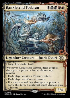 Rankle and Torbran (showcase foil)