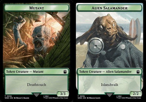 Mutant // Alien Salamander (token)