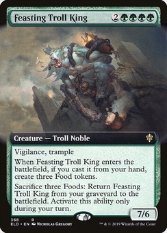 Feasting Troll King (extended art)