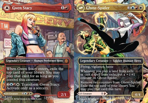 Gwen Stacy // Ghost-Spider (borderless)