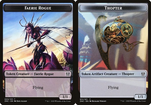 Faerie Rogue // Thopter (token)
