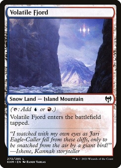 Volatile Fjord (foil)