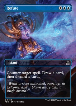 Refute (borderless foil)