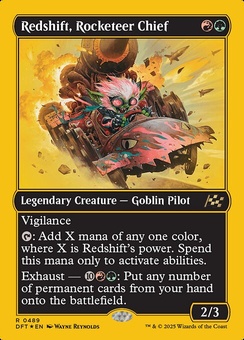 Redshift, Rocketeer Chief (boxtopper)