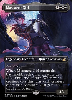 Massacre Girl (borderless foil)