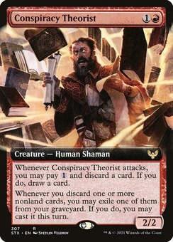 Conspiracy Theorist (extended art)
