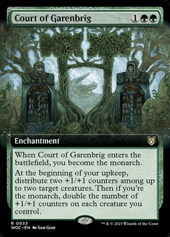 Court of Garenbrig (extended art foil)