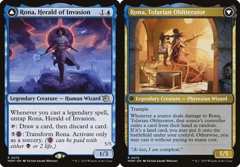 Rona, Herald of Invasion // Rona, Tolarian Obliterator