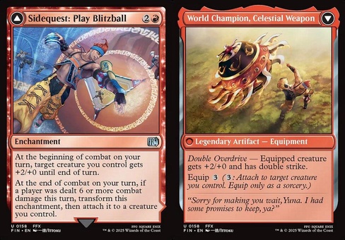 Sidequest: Play Blitzball // World Champion, Celestial Weapon